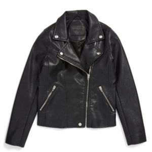 Faux Leather Jacket